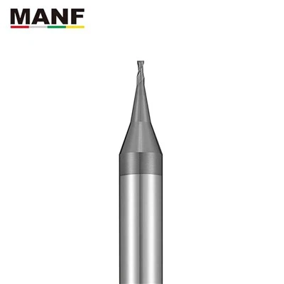 HRC60 2 Flauta maza diametra gala frēze